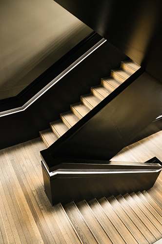 leisure activities brown and black wooden stairs grand piano